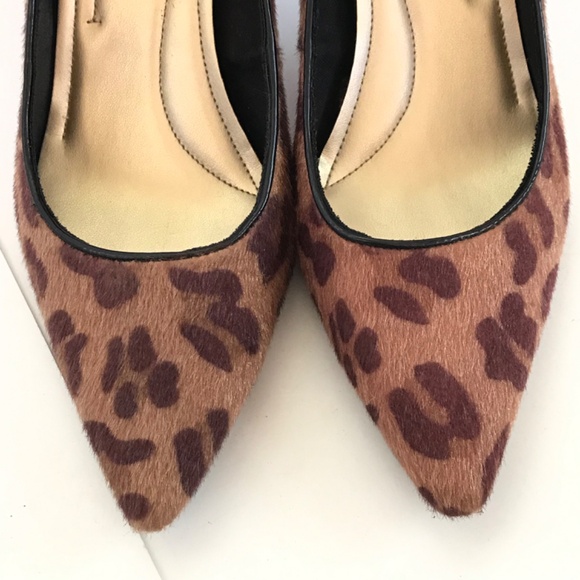 COMFORT PLUS By PREDICTIONS Leopard Heels Comfort Pumps Women’s Size 10 WIDE - Picture 2 of 16